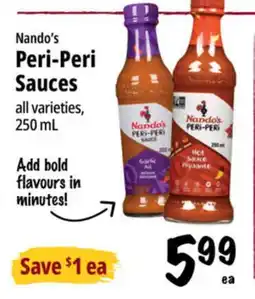 Farm Boy Nando's Peri-Peri Sauces offer