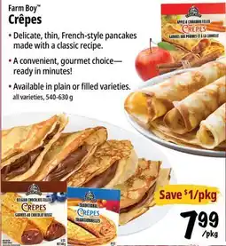 Farm Boy Farm Boy Crêpes offer