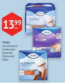 IDA Pharmacy TENA Incontinence Underwear offer