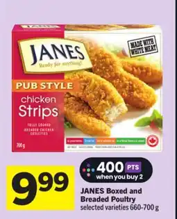 Foodland Boxed and Breaded Poultry offer