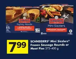 Foodland Mini Sizzlers Frozen Sausage Rounds or Meat Pies offer