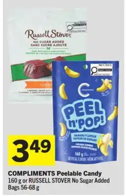 Foodland COMPLIMENTS Peelable Candy offer