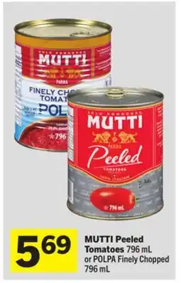 Foodland Peeled Tomatoes 796 mL or Finely Chopped offer