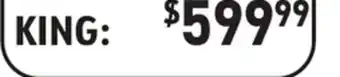 Oxford Mills Memory Pedic King offer