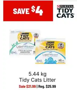 Ren’s Pets Depot PURINA Tidy Cats Litter offer