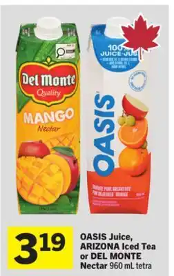 Foodland Juice, Iced Tea or Nectar offer