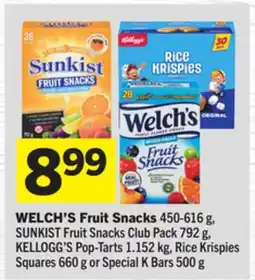 Foodland WELCH'S Fruit Snacks offer
