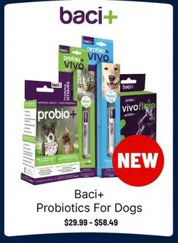 Ren’s Pets Depot Baci+ Probiotics For Dogs offer
