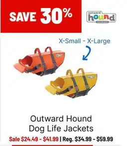 Ren’s Pets Depot Outward Hound Dog Life Jackets offer