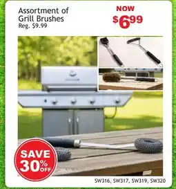 Oxford Mills Assortment of Grill Brushes offer