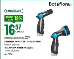 BMR ENSEMBLE DE PISTOLETS  RELAXGRIP  offer