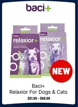 Ren’s Pets Depot Baci+ Relaxior For Dogs & Cats offer