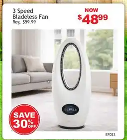 Oxford Mills 3 Speed Bladeless Fan offer