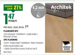 BMR PLANCHER SPC offer