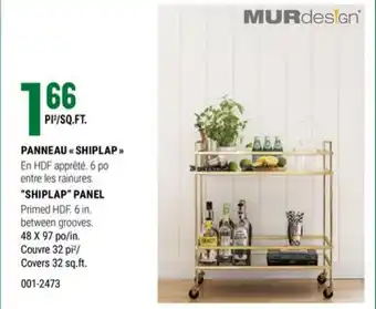 BMR PANNEAU  SHIPLAP  offer