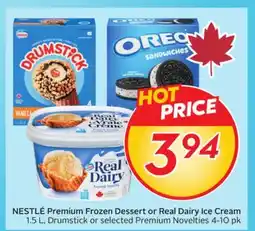 Sobeys NESTLÉ Premium Frozen Dessert or Real Dairy Ice Cream offer