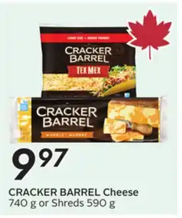 Sobeys CRACKER BARREL Cheese offer