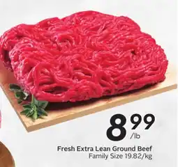 Sobeys Fresh Extra Lean Ground Beef offer