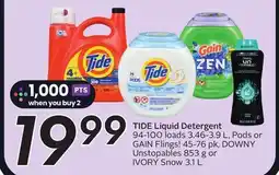 Sobeys TIDE Liquid Detergent offer