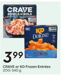 Sobeys Frozen Entrées offer