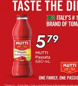 Sobeys MUTTI Passata offer