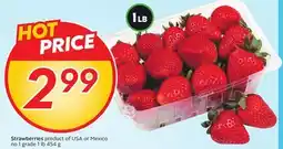 Sobeys Strawberries offer