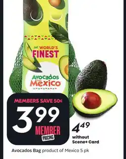 Sobeys Avocados Bag offer