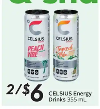 Sobeys Energy Drinks offer