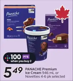 Sobeys PANACHE Premium Ice Cream offer