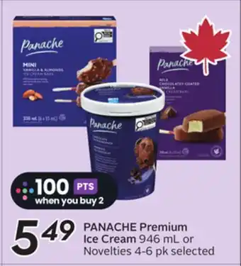 Sobeys PANACHE Premium Ice Cream offer