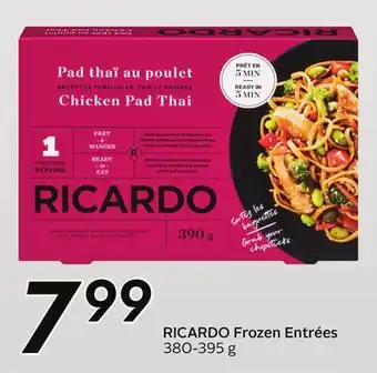 Sobeys RICARDO Frozen Entrées offer