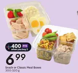 Sobeys Snack or Classic Meal Boxes offer