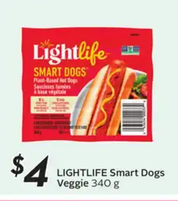 Sobeys LIGHTLIFE Smart Dogs Veggie offer