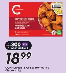 Sobeys COMPLIMENTS Crispy Homestyle Chicken offer