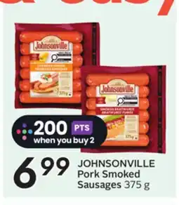 Sobeys Pork Smoked Sausages offer