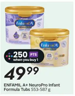 Sobeys ENFAMIL A+ NeuroPro Infant Formula Tubs offer
