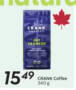 Sobeys CRANK Coffee offer