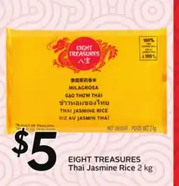 Sobeys EIGHT TREASURES Thai Jasmine Rice offer