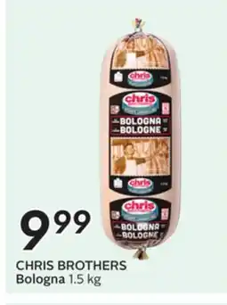 Sobeys CHRIS BROTHERS Bologna offer