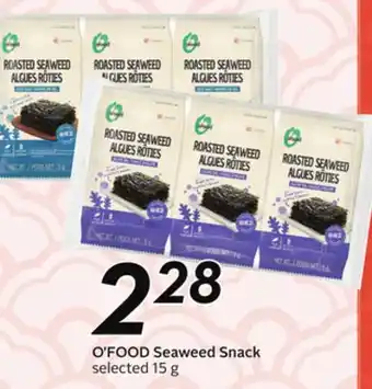Sobeys Seaweed Snack offer