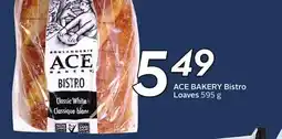 Sobeys ACE BAKERY Bistro Loaves offer