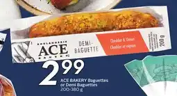 Sobeys ACE BAKERY Baguettes or Demi Baguettes offer