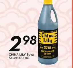 Sobeys CHINA LILY Soya Sauce offer