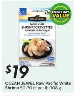 Sobeys Raw Pacific White Shrimp offer
