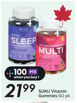 Sobeys SUKU Vitamin Gummies offer