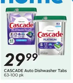 Sobeys Auto Dishwasher Tabs offer