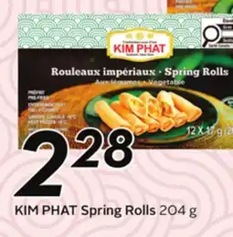 Sobeys KIM PHAT Spring Rolls offer