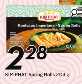 Sobeys KIM PHAT Spring Rolls offer