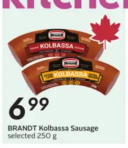 Sobeys Kolbassa Sausage offer