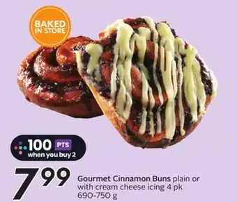 Sobeys Gourmet Cinnamon Buns offer